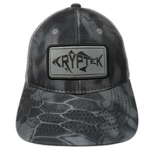 Kryptek Snapback Trucker Hat Multi One Size Adjustable Embroidered Mesh Back